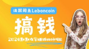 法国闲鱼Leboncoin跨境电商教程:环境邮箱电话解决产品上传及流量,悄悄赚钱【揭秘】-第一资源库
