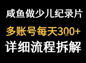 闲鱼卖纪录片1单3块钱  1天几十单-第一资源库